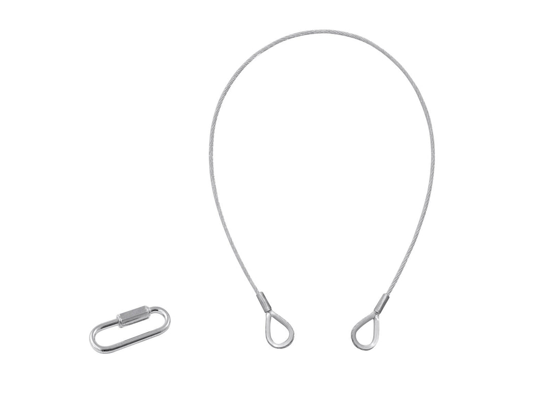 EUROLITE Safety Bond B 3x600mm fino a 5kg argento