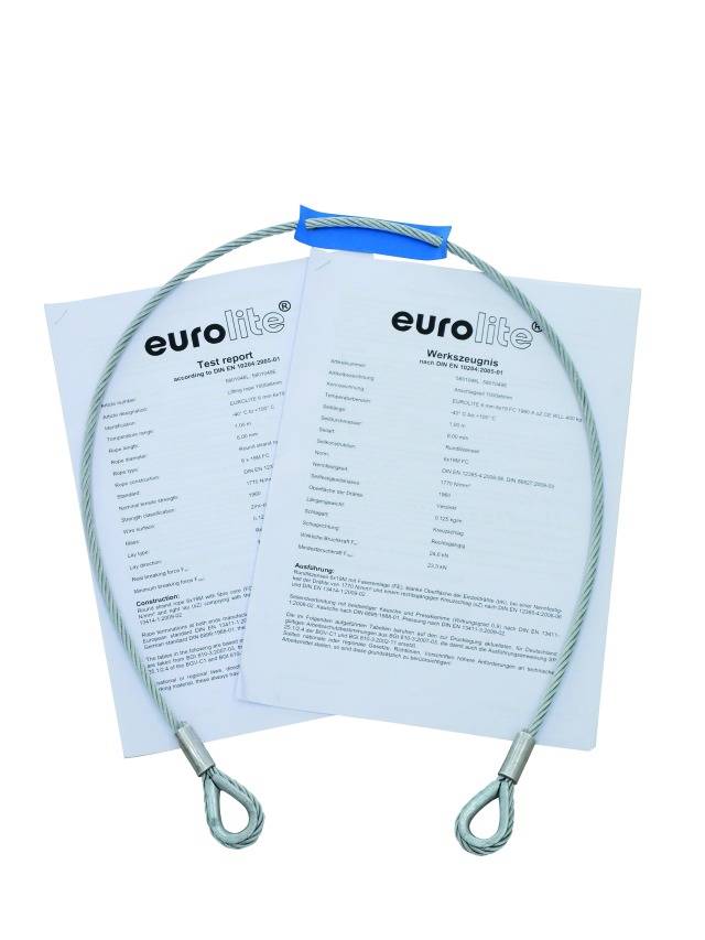 Cavo di Sicurezza 100cm (15 kg) 4mm