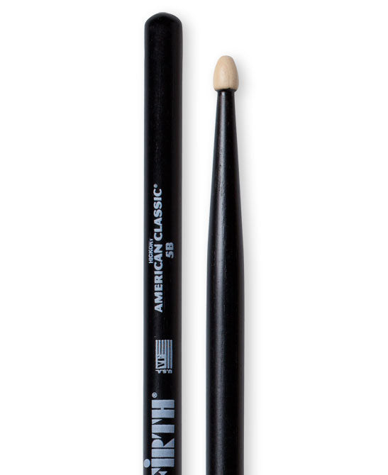 Vic Firth 5B Bacchette per Batteria (Sort)