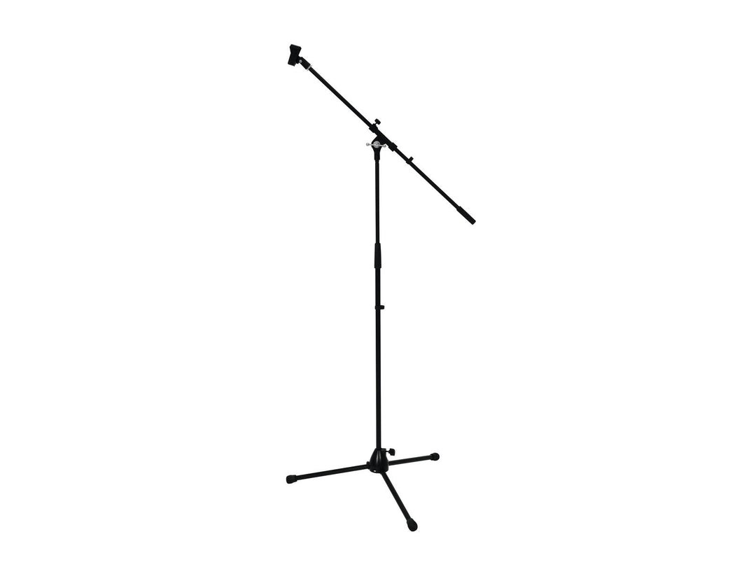 OMNITRONIC Treppiede per microfono con giraffa, PRO bk