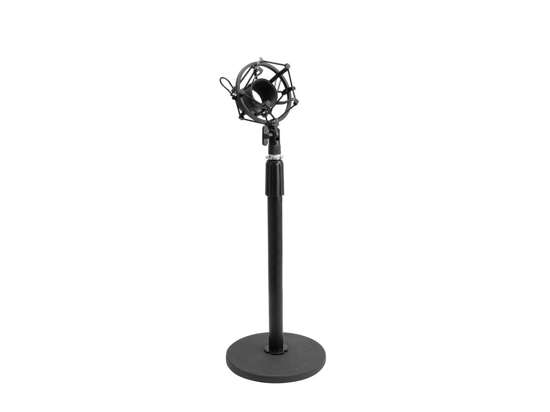 OMNITRONIC MSP-1 Stand per Microfoni con supporto antiurto e filtro antipop