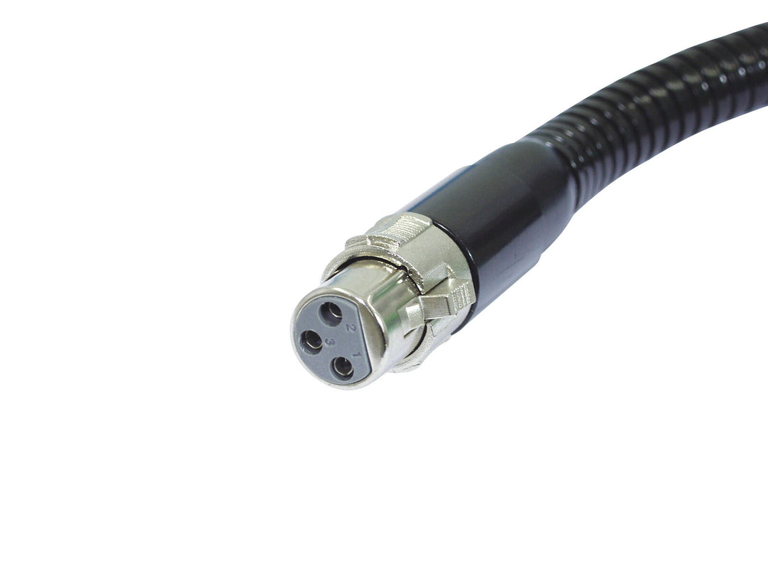 Collo di cigno OMNITRONIC Black XLR/XLR, 47cm
