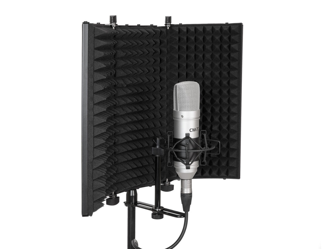 Sistema assorbitore per microfono OMNITRONIC AS-03, pieghevole