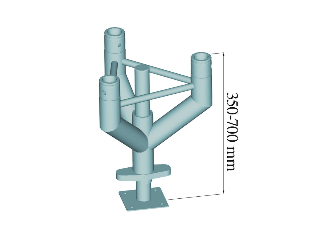 ALUTRUSS TRILOCK Pedestral di livellamento TNF-300
