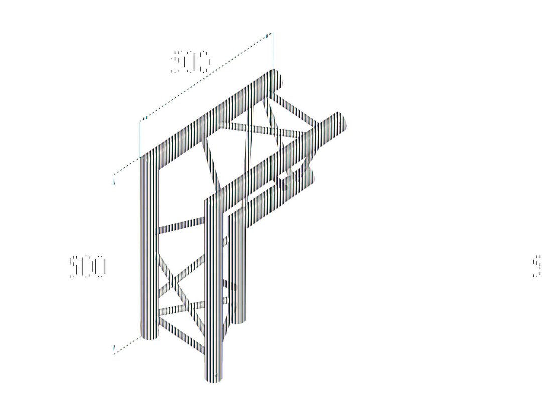 ALUTRUSS TRILOCK 6082AC-25 Angolo a 2 vie 90° \/
