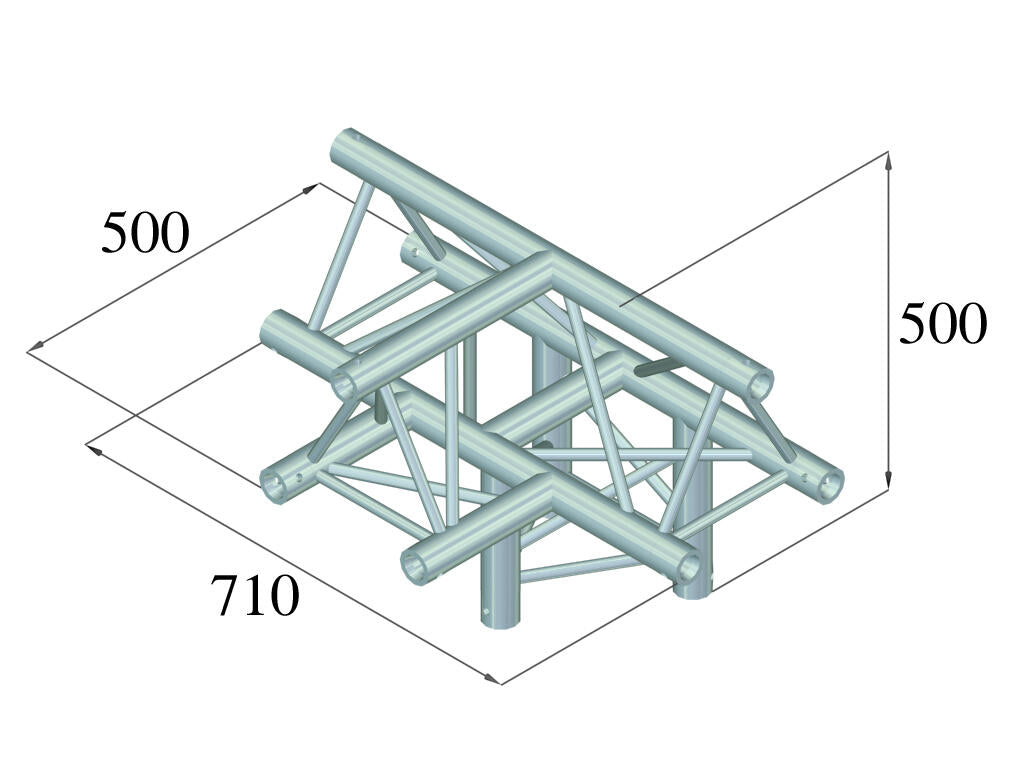 ALUTRUSS TRILOCK 6082AT-43 Elemento a 4 vie /\