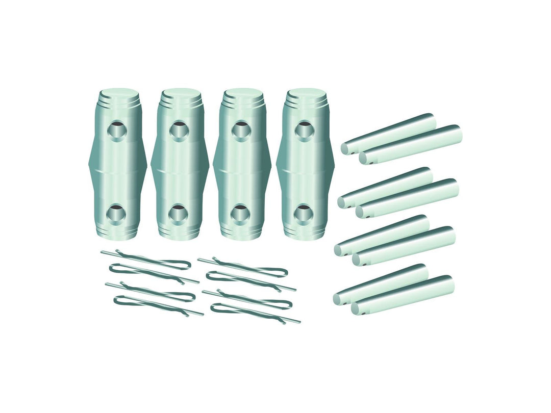 Alutruss QUADLOCK set cono di collegamento/pivot/pin