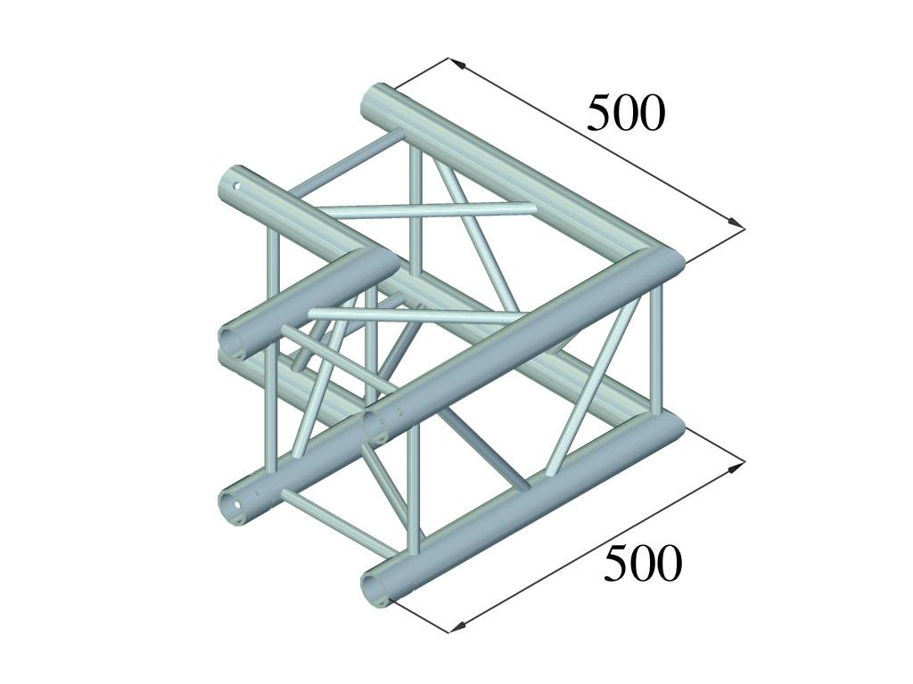 Alutruss QUADLOCK 6082C-21 Angolo a 2 Vie (90°)