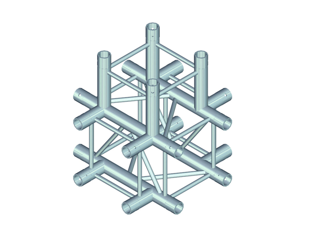 ALUTRUSS QUADLOCK QL-ET34 T-51 raccordo a T a 5 vie