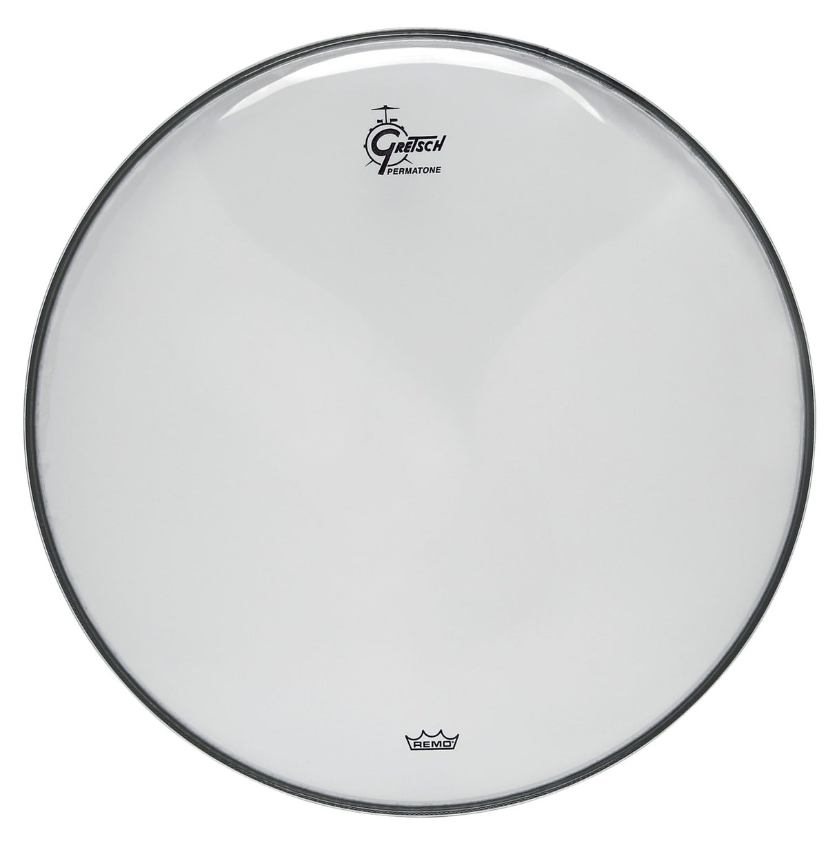 Gretsch TomTom head Transparent - 12"