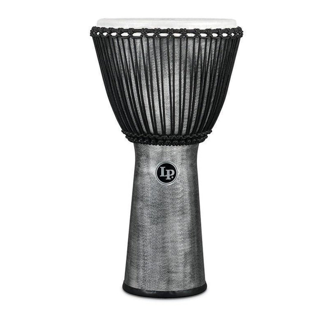 Latin Percussion Djembe World Beat FX Accordato a corda - Gray (LP724G)