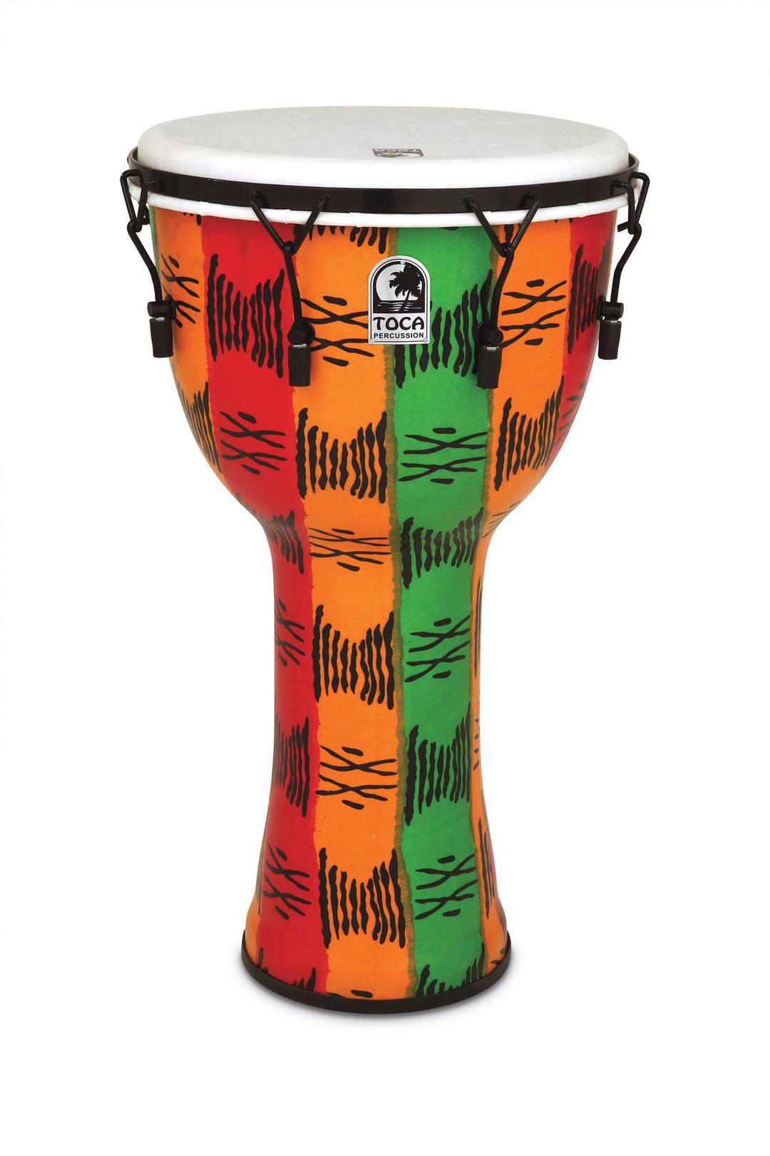 Djembe Toca Freestyle II accordato meccanicamente - African Sunset (TF2DM-14AFSB)