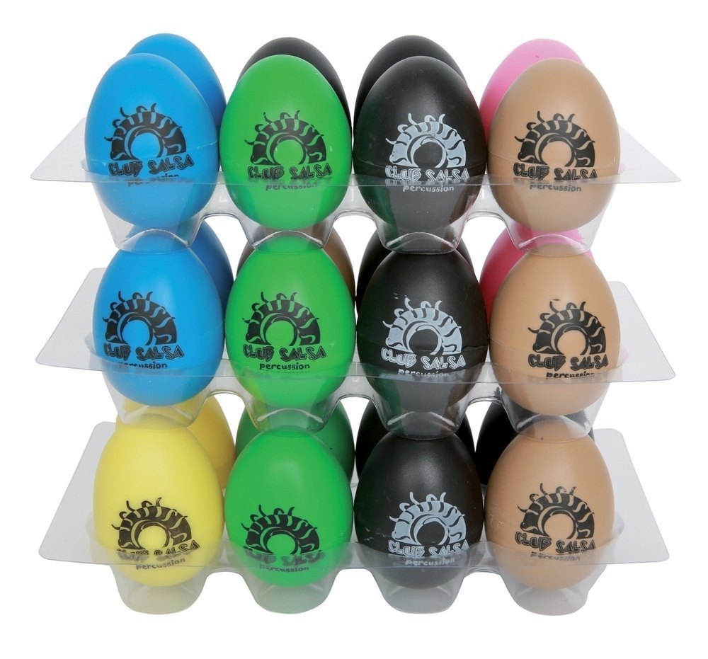 GEWA Club Salsa shaker a uovo, confezione da 24 pezzi