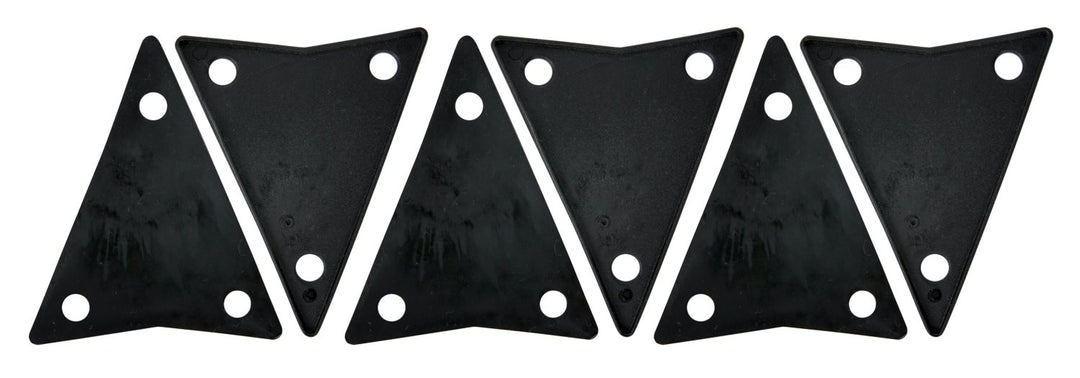 Latin Percussion supporto in plastica per piastra laterale dell'hardware Conga - Galaxy (3 fori) (LP630)