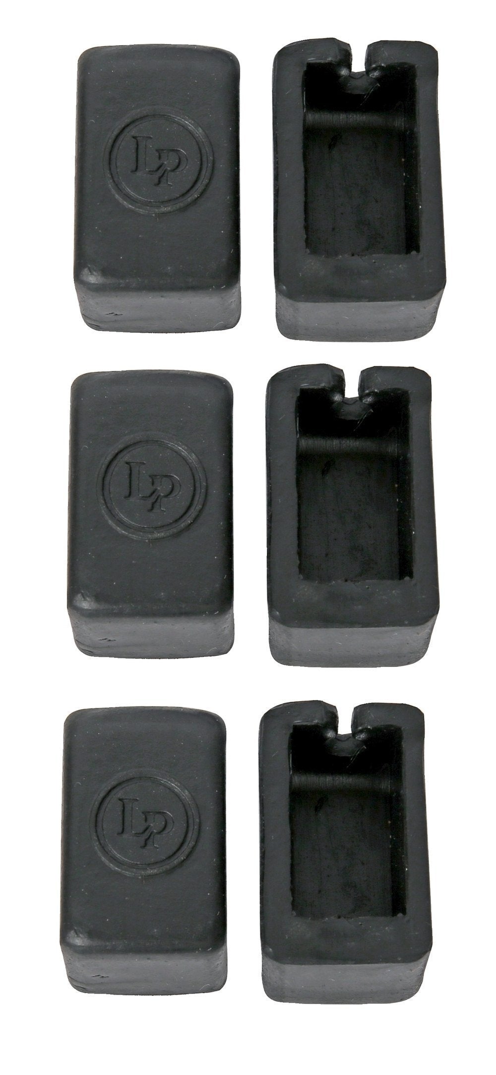 LP72-RP protezioni per fusti per djembé FX, nere, 6 pz.