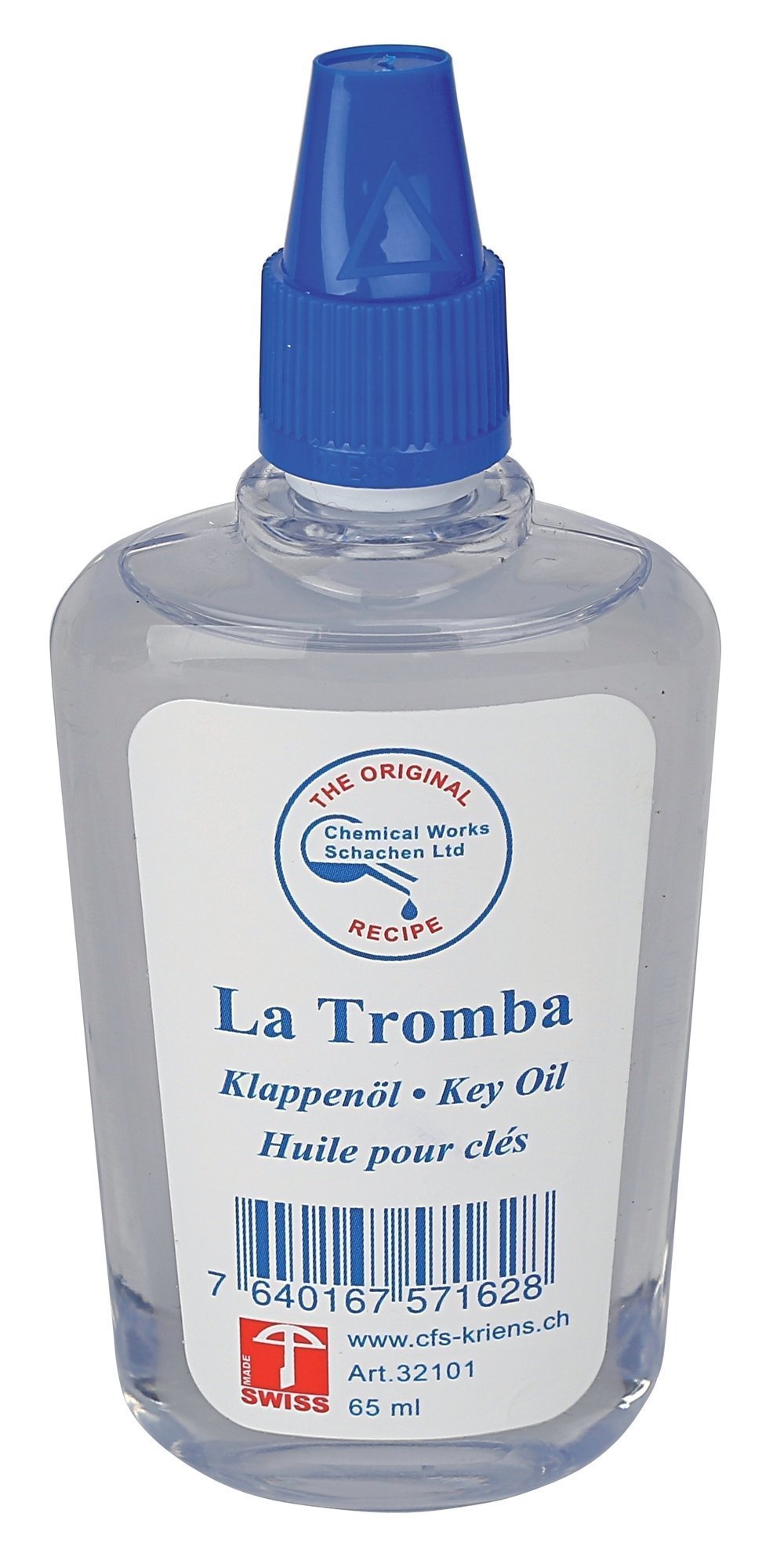 Olio per chiavi La Tromba per strumenti a fiato in legno, 65 ml