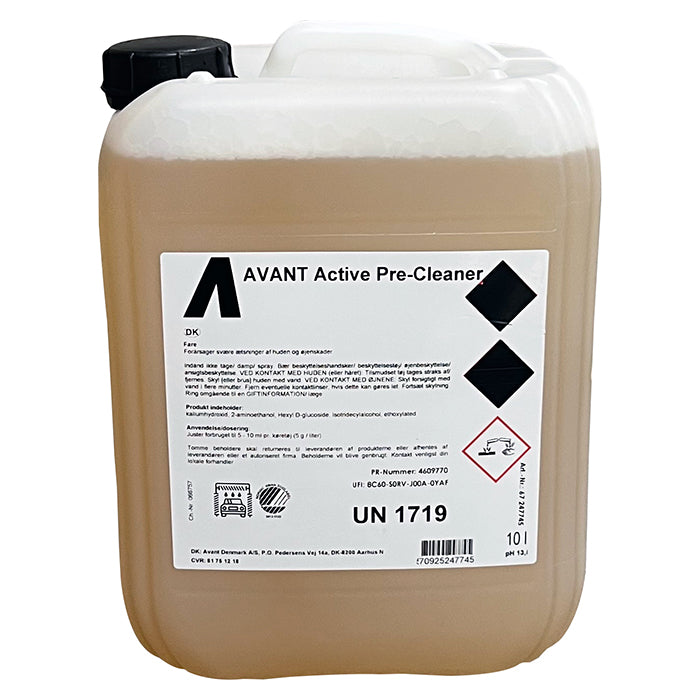 Avant Active Pre-Cleaner con marchio Swan 10L