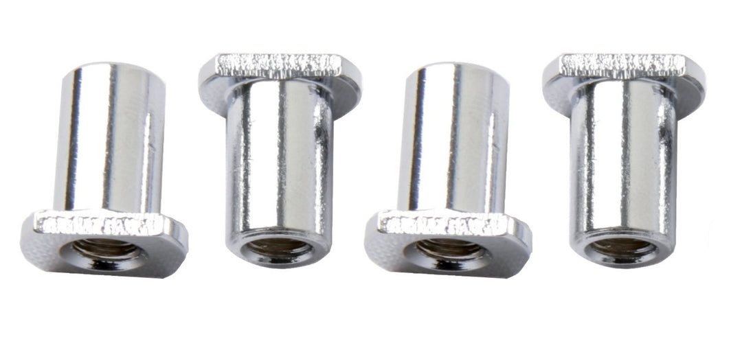 Latin Percussion Accessori per blocchetti di accordatura e rods Boccole filettate Accordatura superiore brasiliana - LP3110 LP3112 Repinique - LP3018 LP3020 LP3118 LP3120 Surdo - LP3408 Cuica - LP3212 Caixa - LP3314 Timbau - Cromo (LP3935)