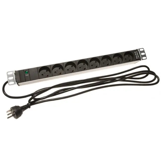 Multipresa con messa a terra (DK, 19" Rack)