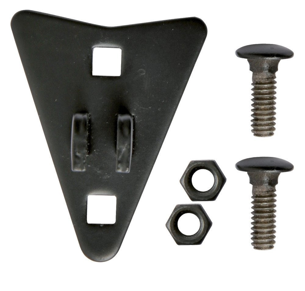 Piastra laterale LP72FX-SP per djembè FX in PVC, 2 fori, nera