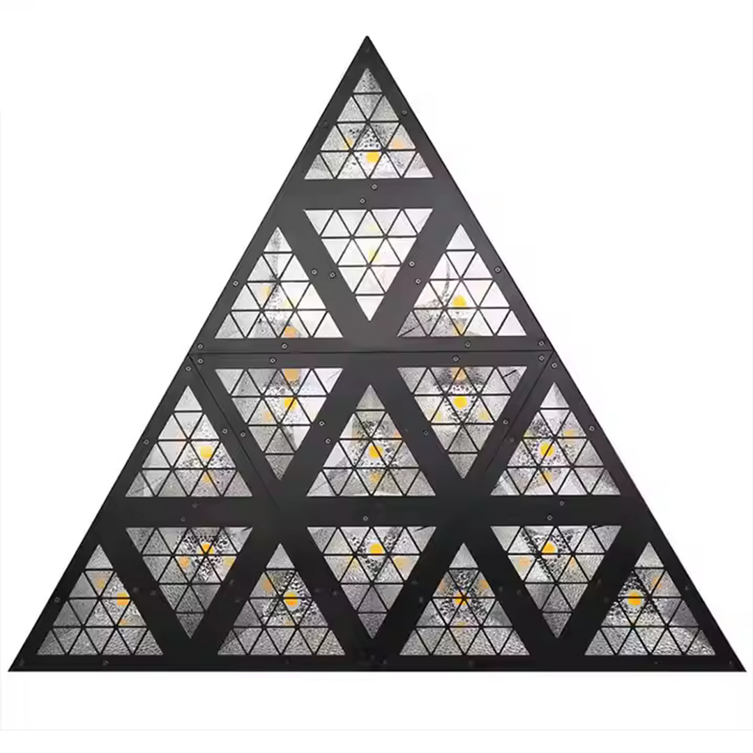 LIGHT4ME TRIANGIS LED effetto luminoso 64x2W RGBA a asse