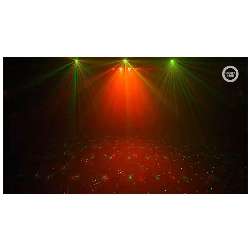 Light4Me T-Bar Par LED Derby Laser MultiBar