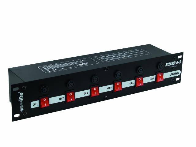 Eurolite Board 6-S Switch Panel