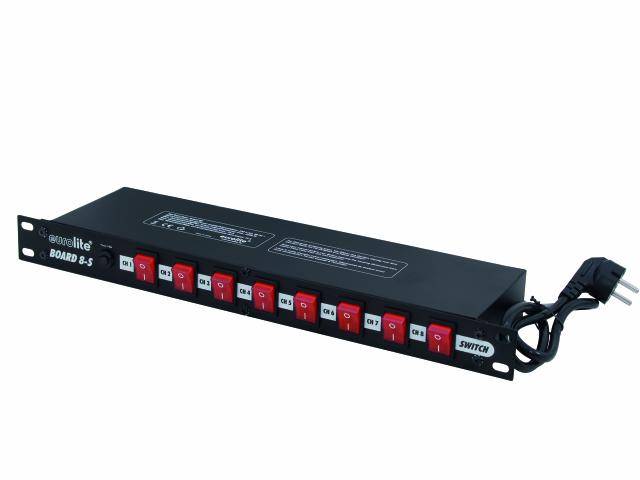 Eurolite Board 8-S Pannello Interruttore