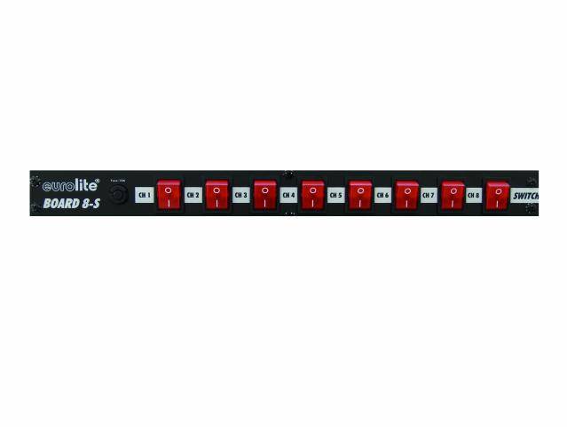 Eurolite Board 8-S Pannello Interruttore