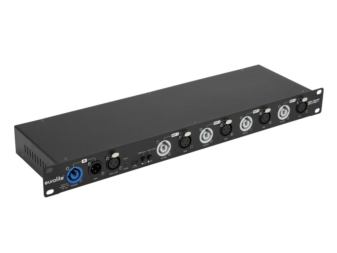 EUROLITE Splitter di alimentazione DMX 4x4 3-pin XLR