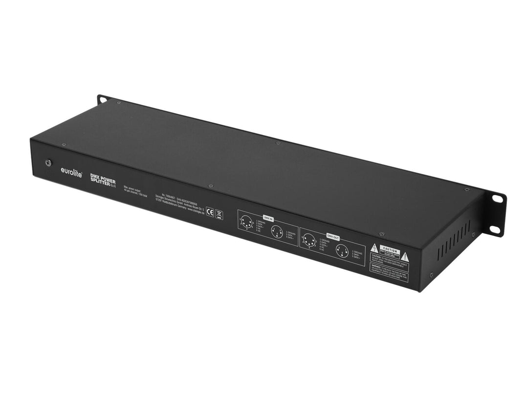 EUROLITE DMX Splitter di alimentazione 4x4 XLR a 5 pin