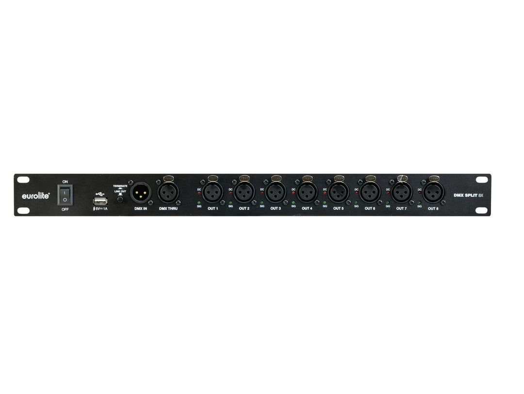 EUROLITE DMX Split 8X Sdoppiatore 3pin