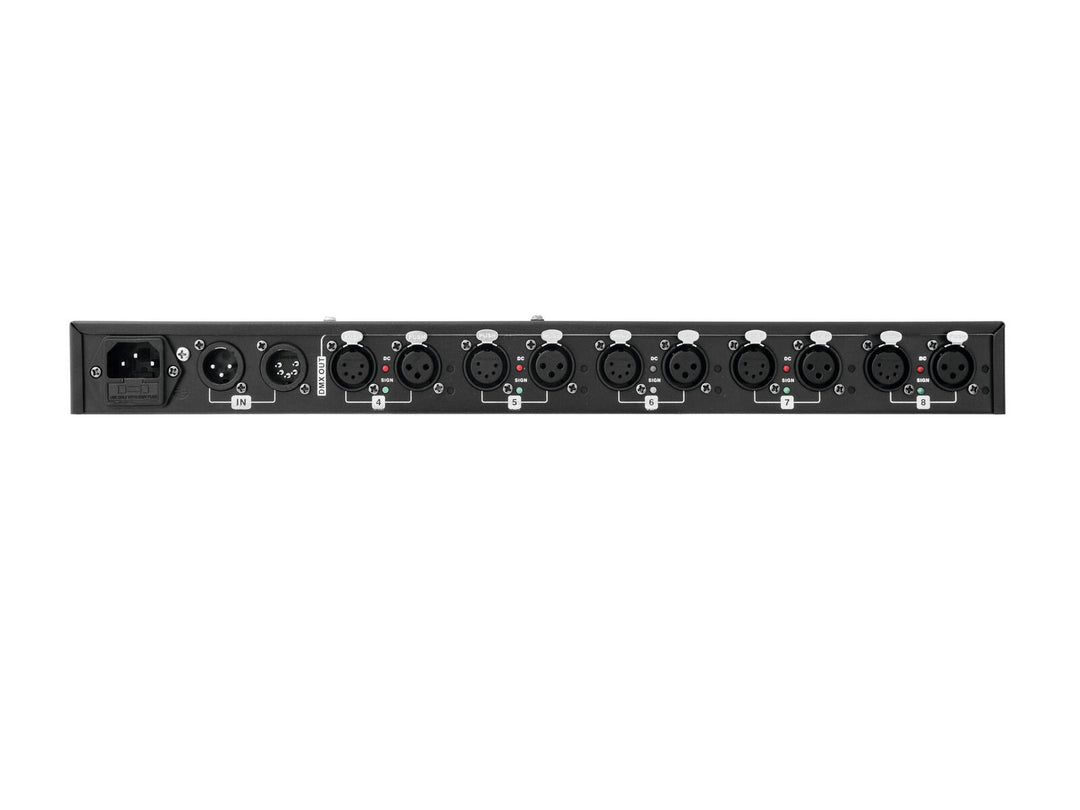 EUROLITE DMX Split 8X Splitter RDM