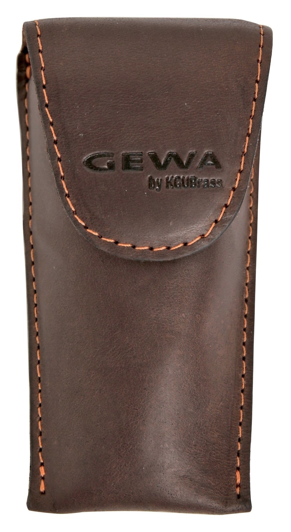 GEWA Crazy Horse Trumpet Single per 1 bocchino per trombe, marrone
