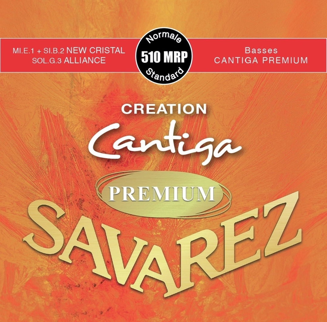 Savarez corde per chitarre classica Strings for classic guitar Creation Cantiga Premium - Set (510MRP)