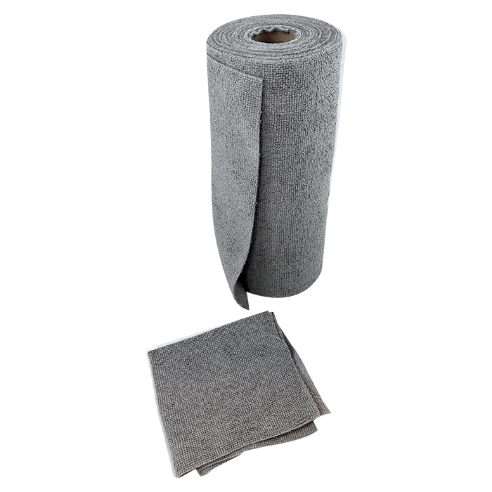 Panni in microfibra su rotolo, 30x30cm, 180gsm, 50 pezzi