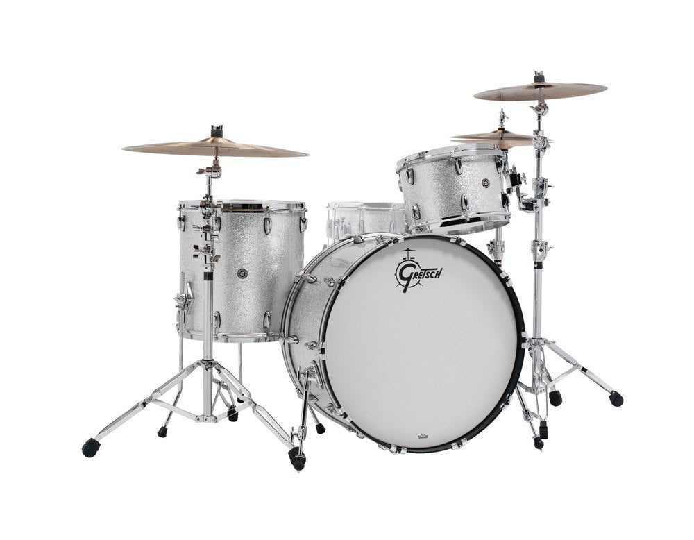 Gretsch USA Brooklyn set di fusti a 3 elementi 24", Silver Sparkle