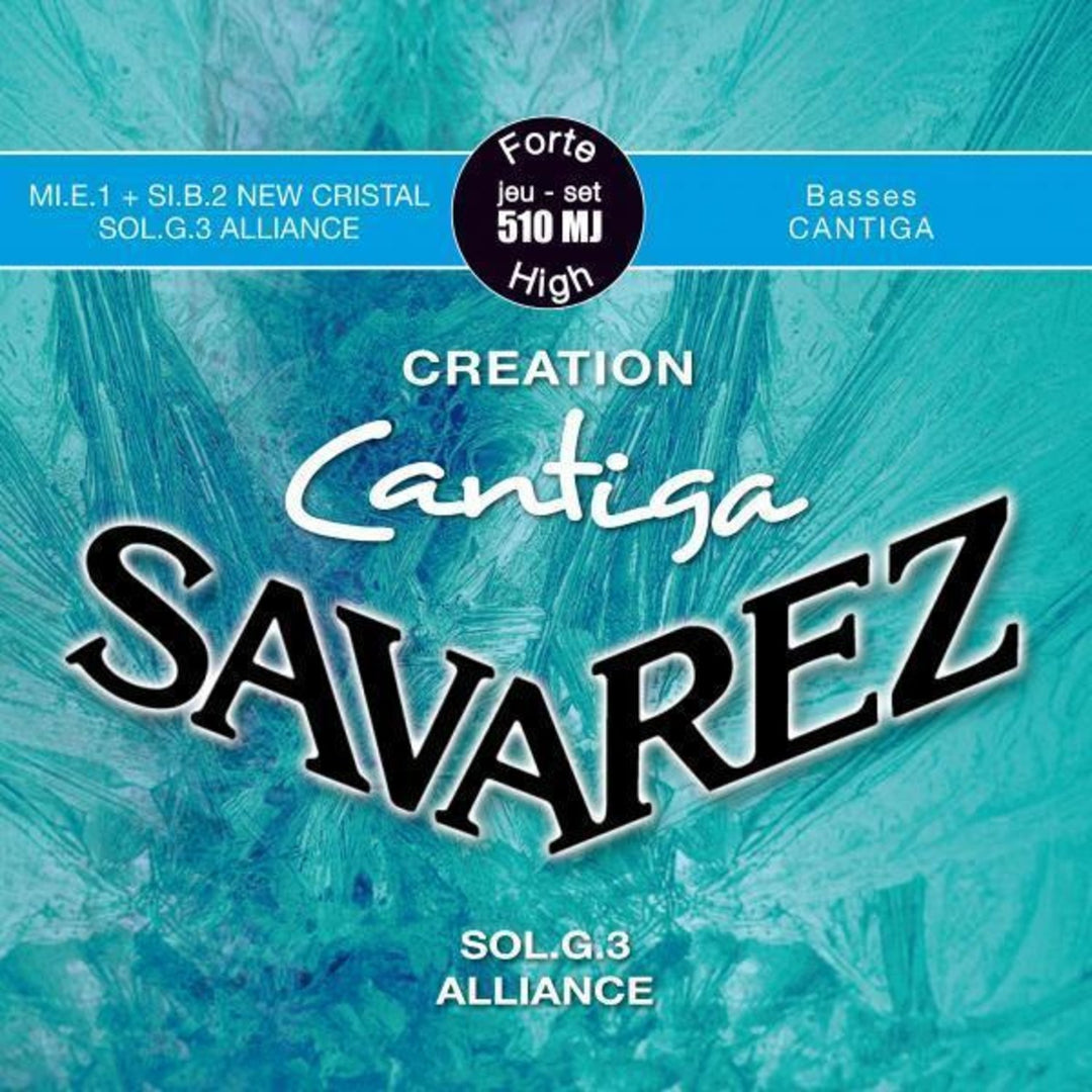 Corde Savarez per chitarra classica Creation Cantiga 510 - Set high (510 MJ)