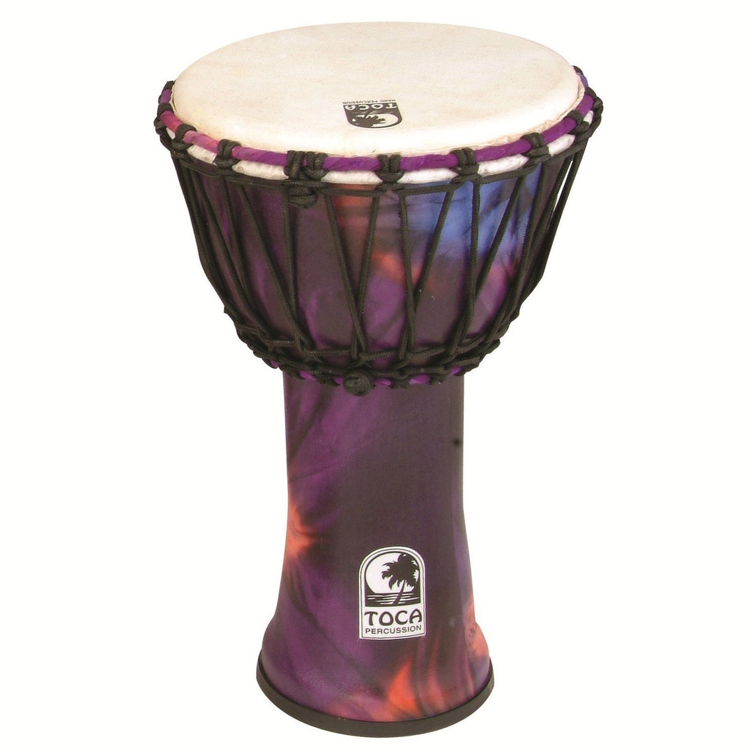 Toca Djembe Freestyle accordato a corda - Woodstock Purple (SFDJ-7WP)
