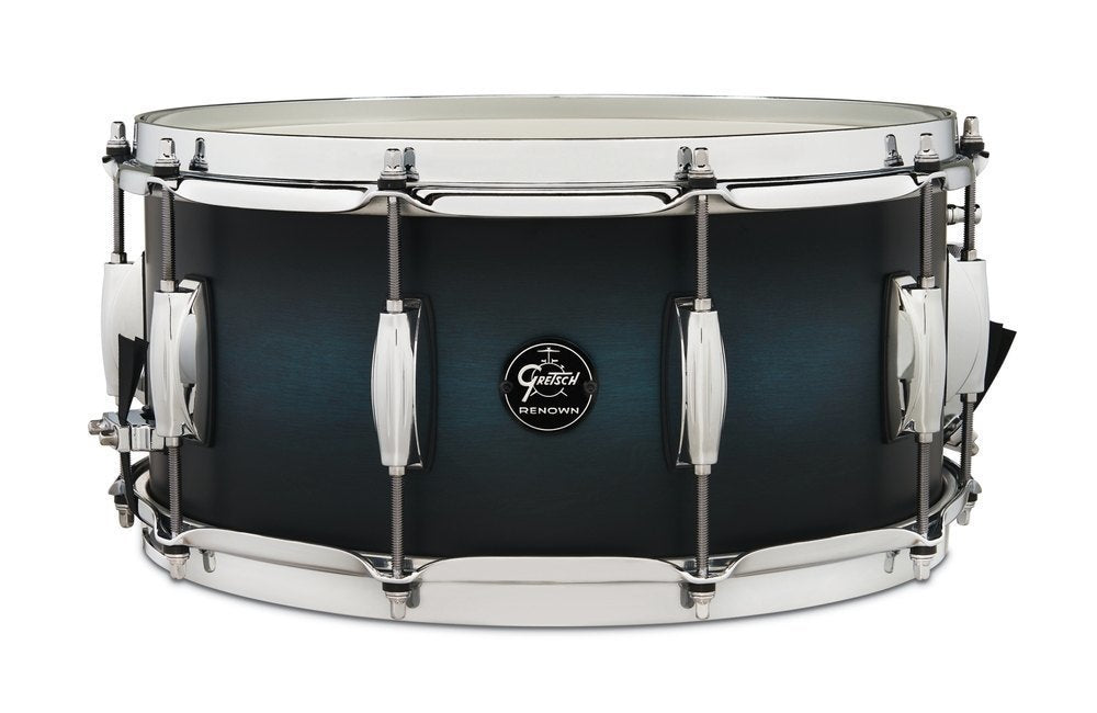 Gretsch Renown Maple rullante 14" x 6,5", Satin Antique Blue Burst