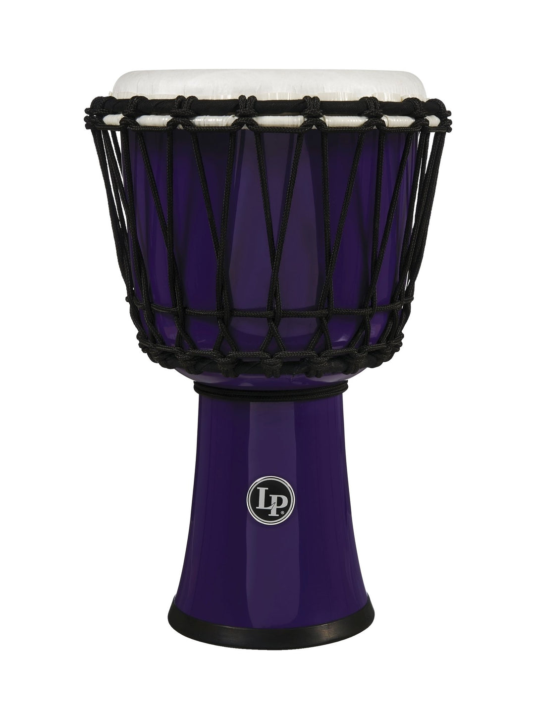 Latin Percezione Djembe World 7-inch Circle accordato a corda - Purple (LP1607PL)