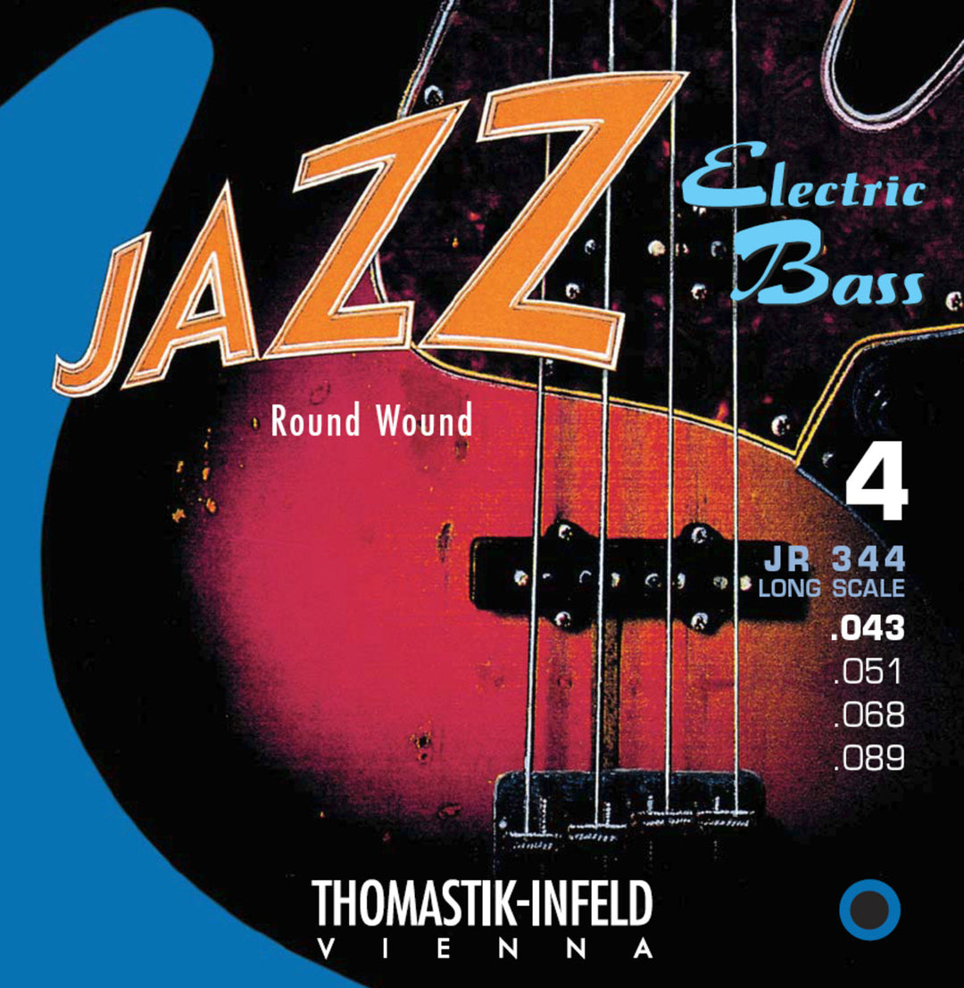 Corde Thomastik-Infeld per E-Bass Jazz Bass series nickel round wound roundcore - 0.029 (JR34029)