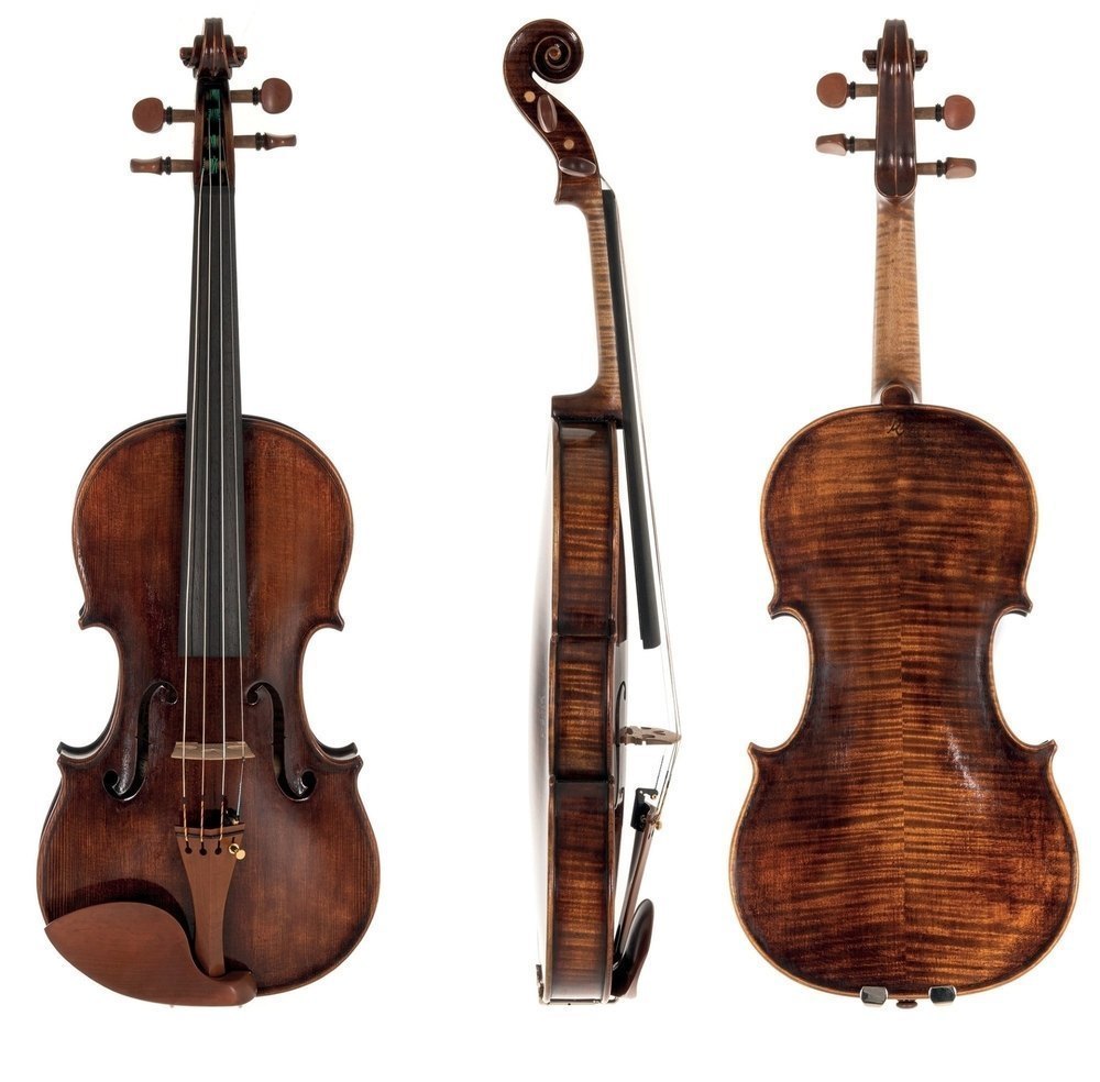 GEWA Master violino solista 4/4, Stradivari Le Streghe, pronto per suonare