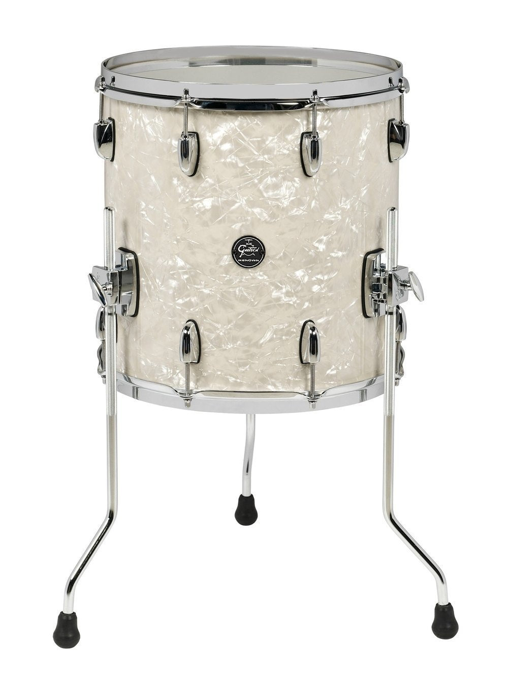 Gretsch Renown Maple timpano da terra 14" x 14", Vintage Pearl
