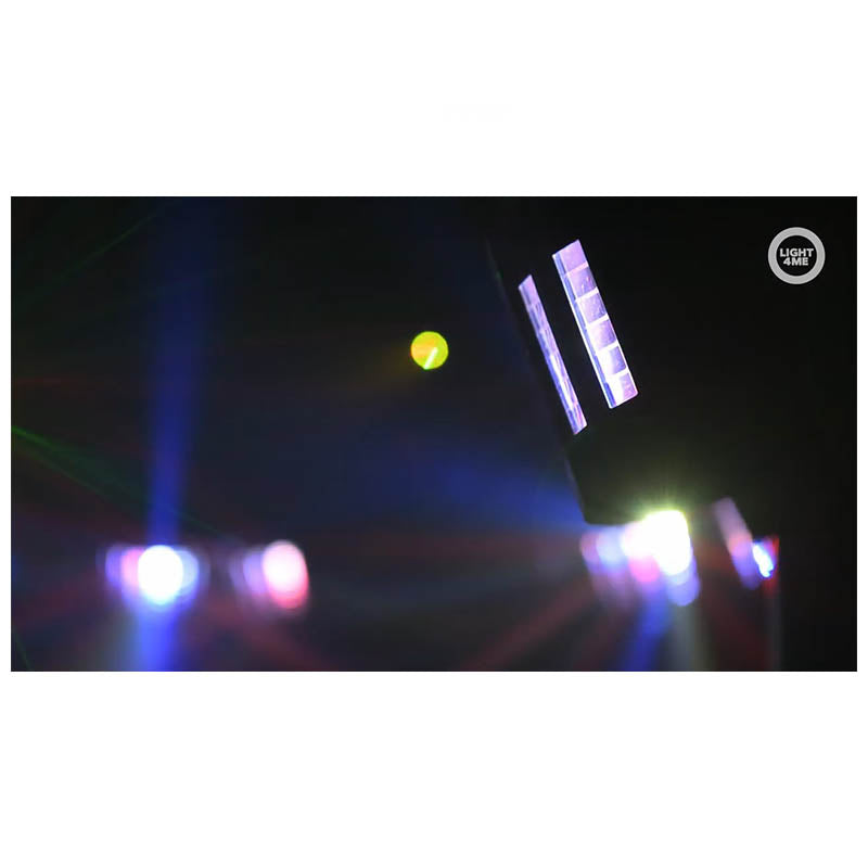 Light4Me T-Bar Par LED Derby Laser MultiBar