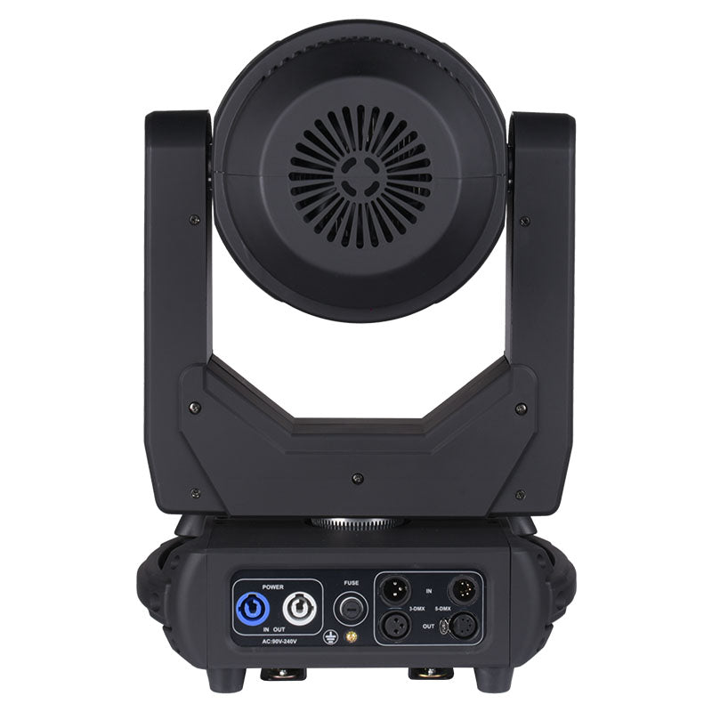 LIGHT4ME VENOM ZOOM 350 testa mobile a LED fascio spotwash