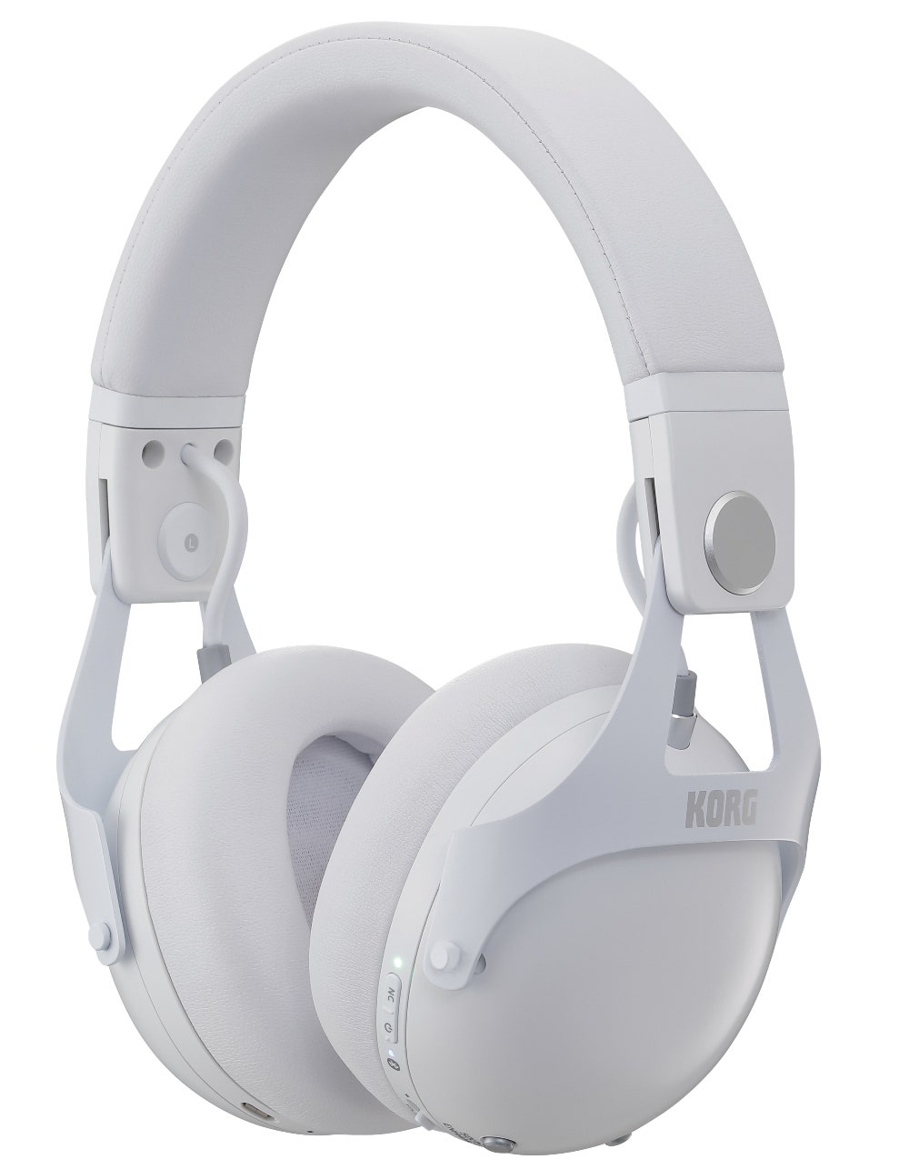 KORG NC-Q1-WH cuffie DJ intelligenti con cancellazione del rumore, White