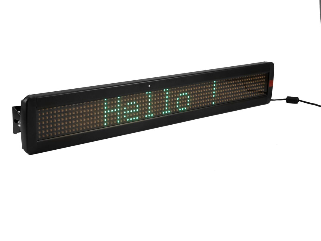 EUROLITE ESN 7x80 USB LAN LED Messaggio mobile