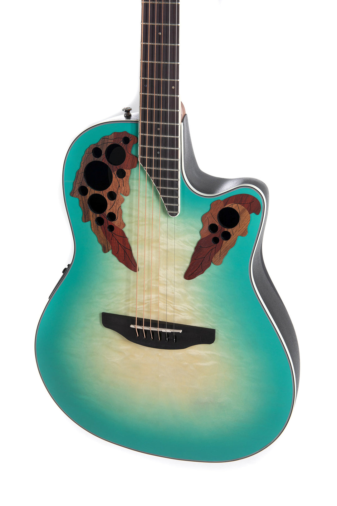 Ovation Chitarre E-acustica Celebrity Elite Plus Mid Cutaway - Mintburst (CE44X-9B-G)