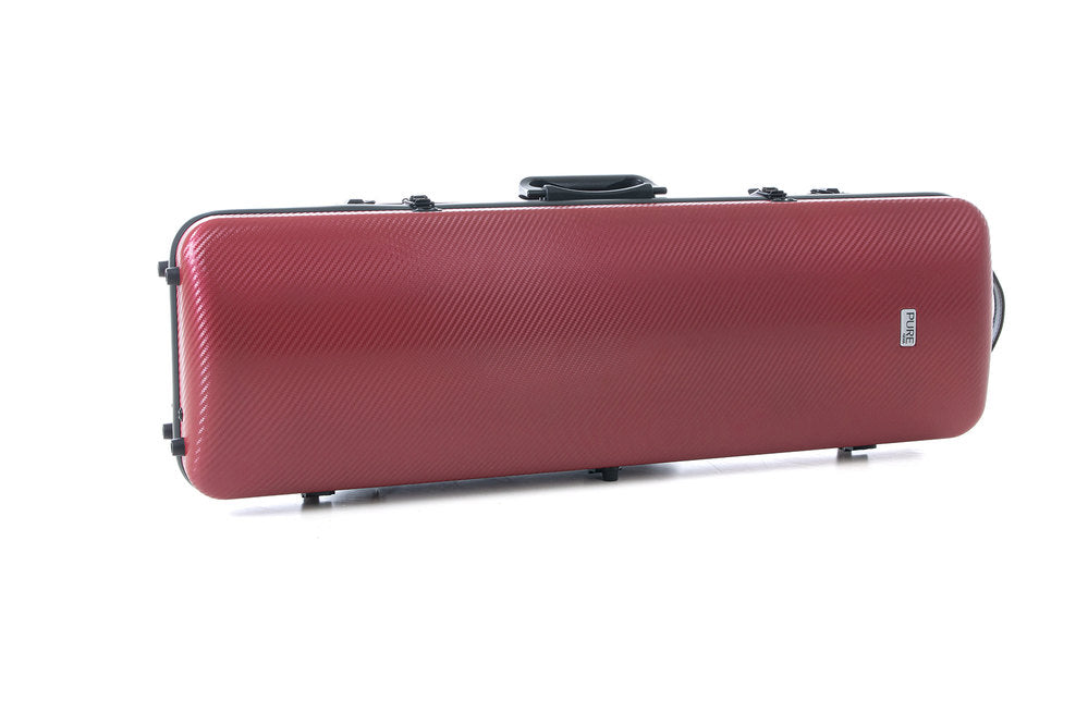 GEWA Polycarbonate 2.4 custodia per violini 4/4, rossa